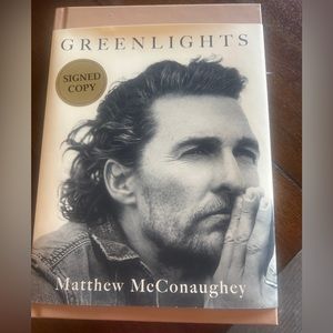 SIGNED Greenlights by Matthew McConaughey